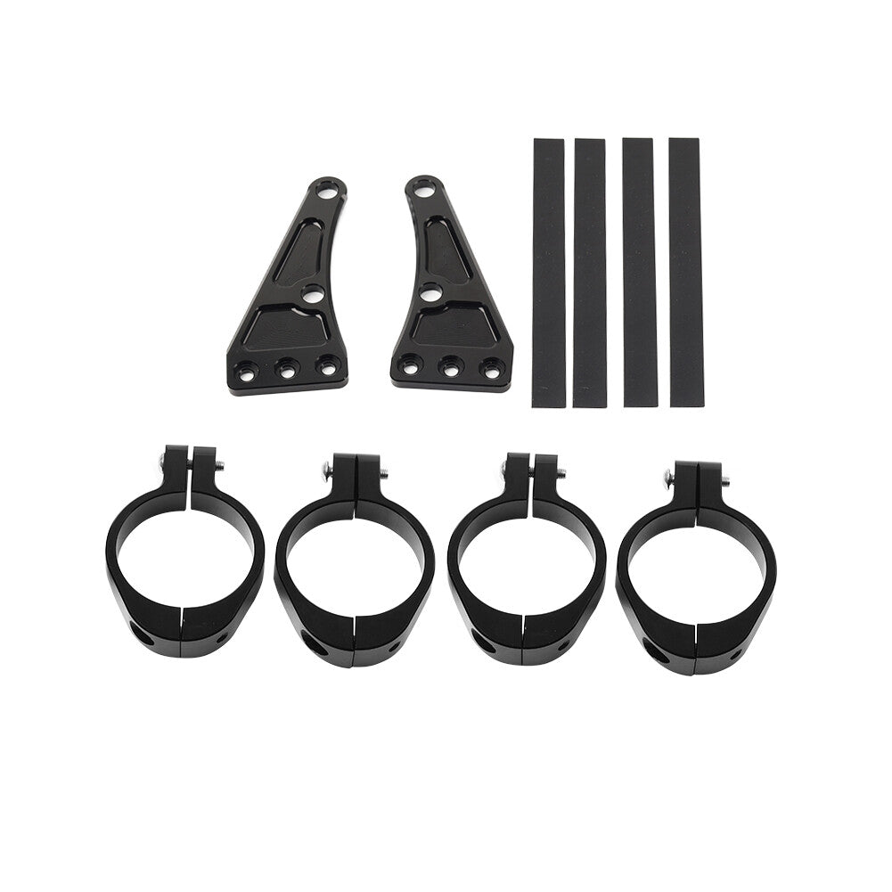 54MM Motorcycle Headlight Bracket Mount Clamp Fork Tube Holder for Harley