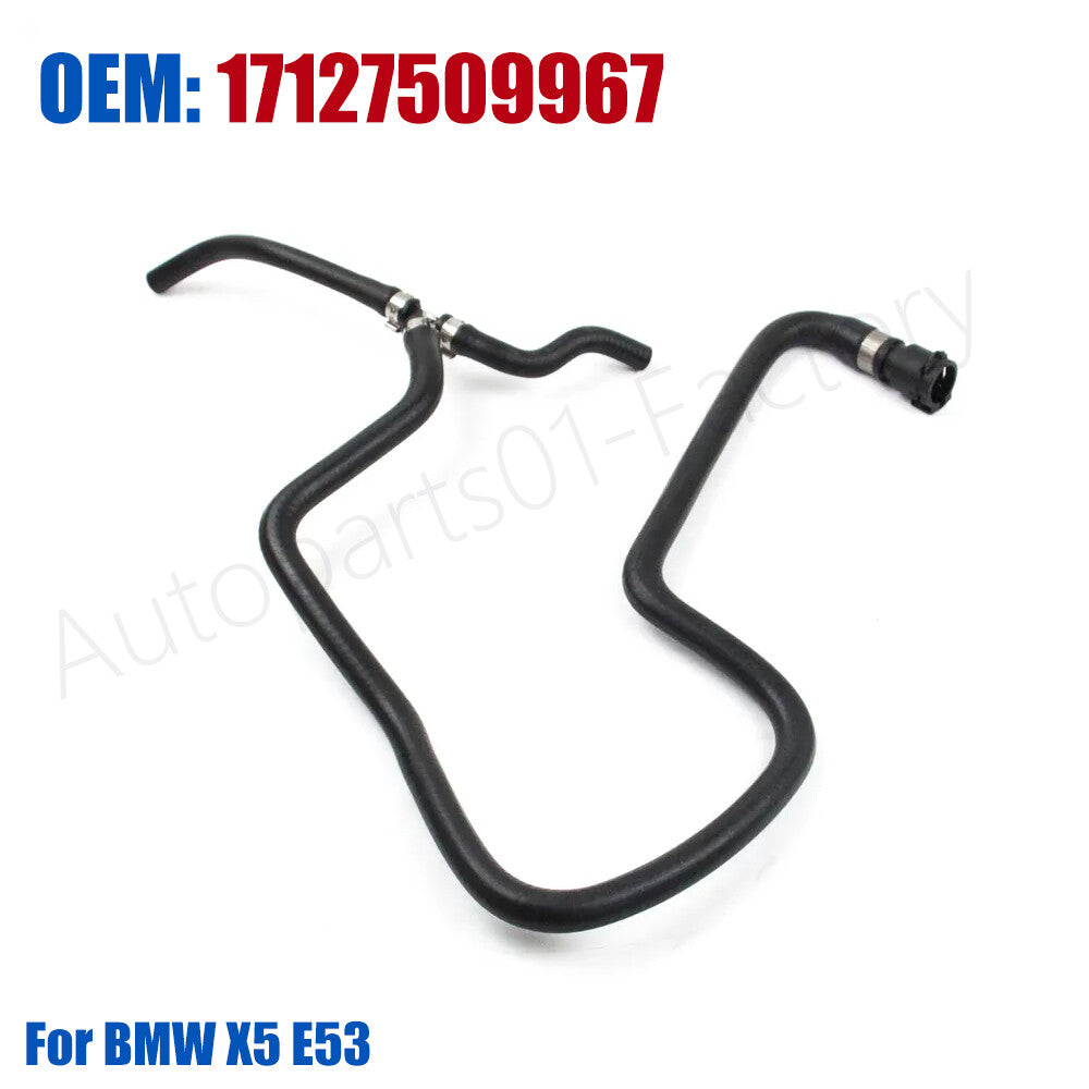 17127509967 Auxiliary Kettle Connection Coolant Water Pipe for BMW X5 E53