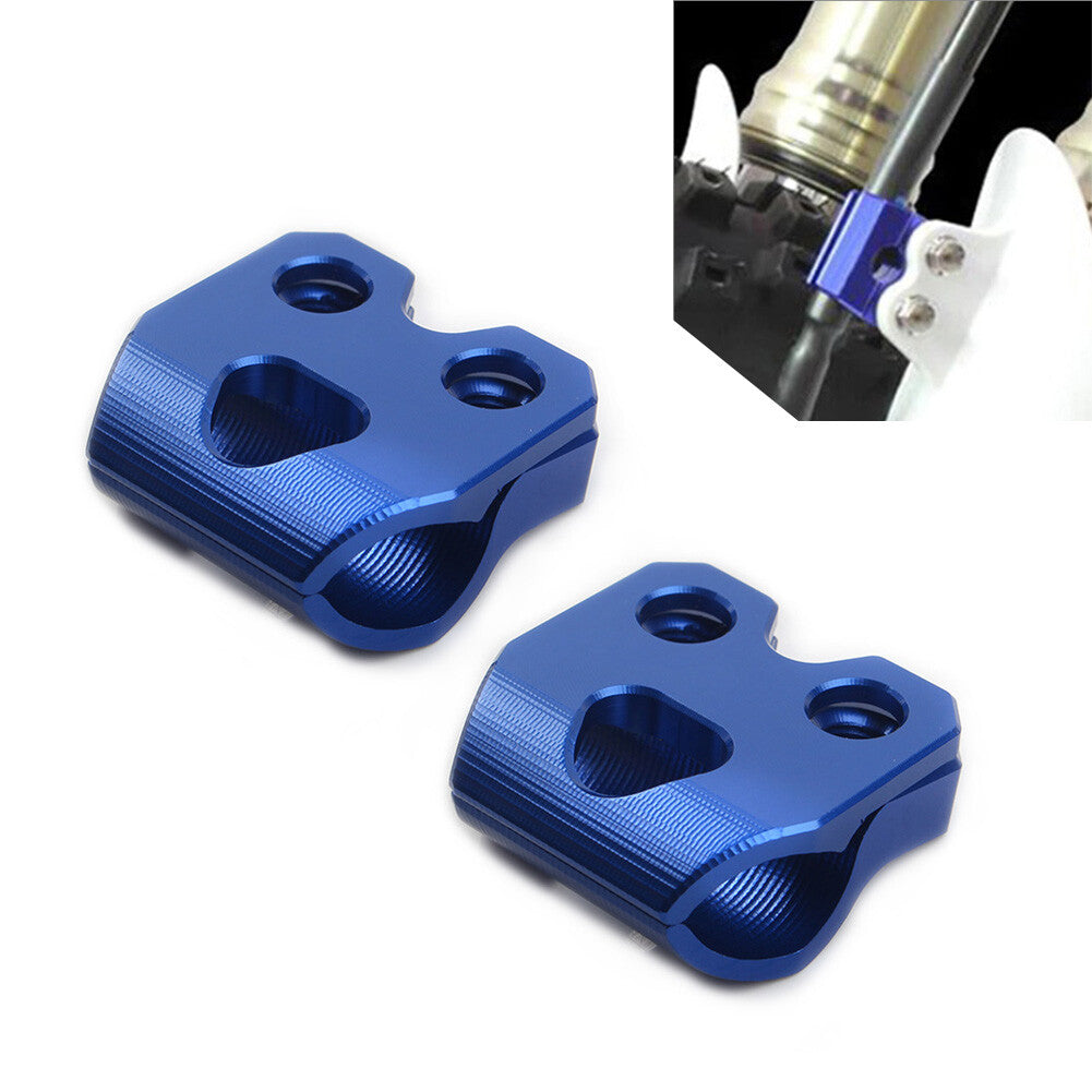 Brake Line Hose Clamp Holder Fit for Yamaha WR250F WR450F WR250R/X YZ125/250 Blue
