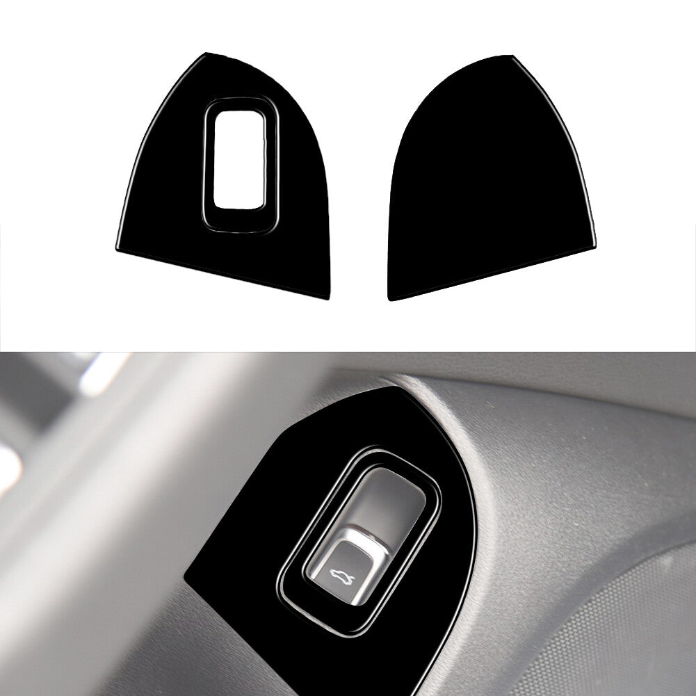 Carbon Fiber Rear Door Armrest Panel Cover Trim For 86 for Subaru BRZ 2016+ v