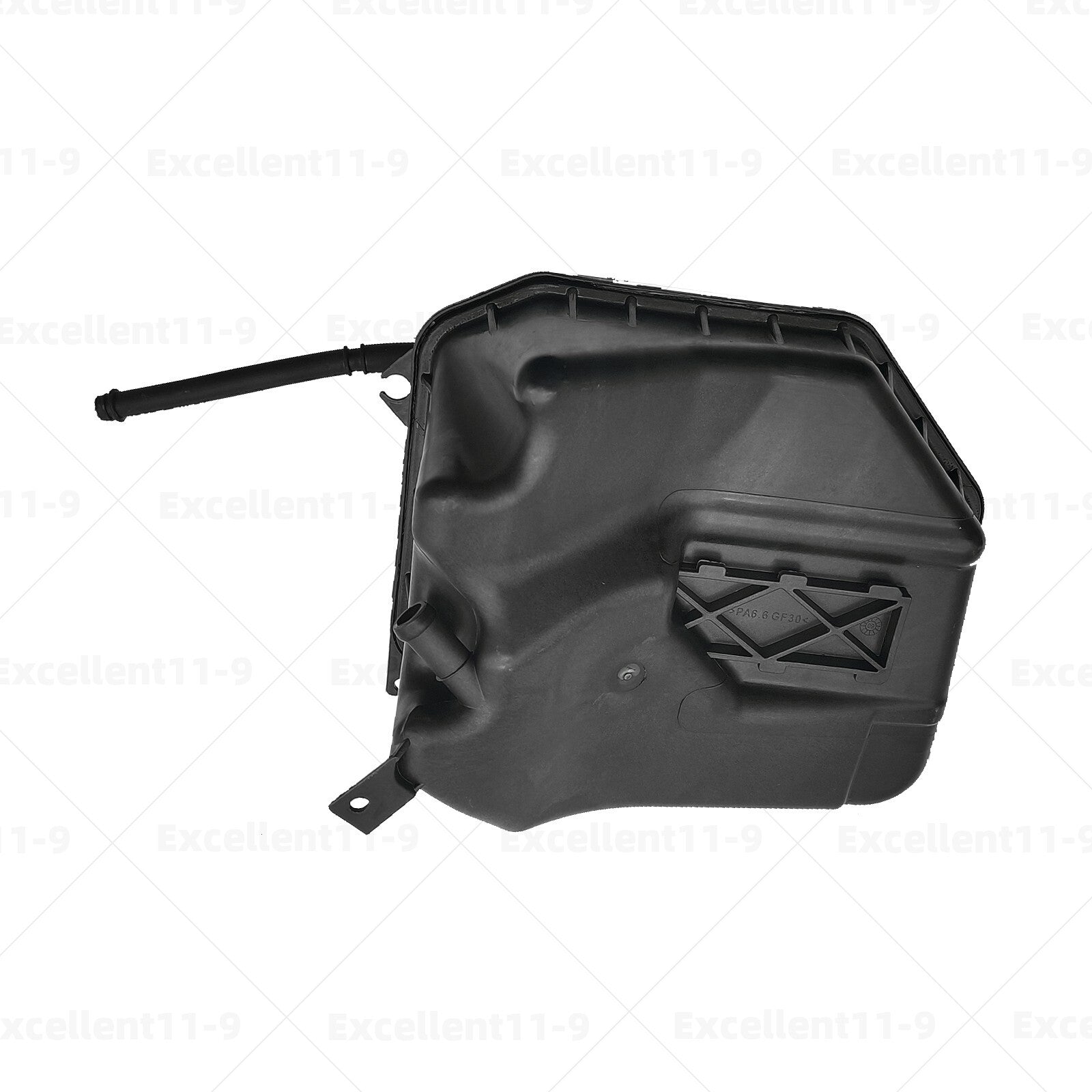 Radiator coolant overflow trays 7L0121407E and 7L0121407F are suitable for Audi Q7 and Touareg. n