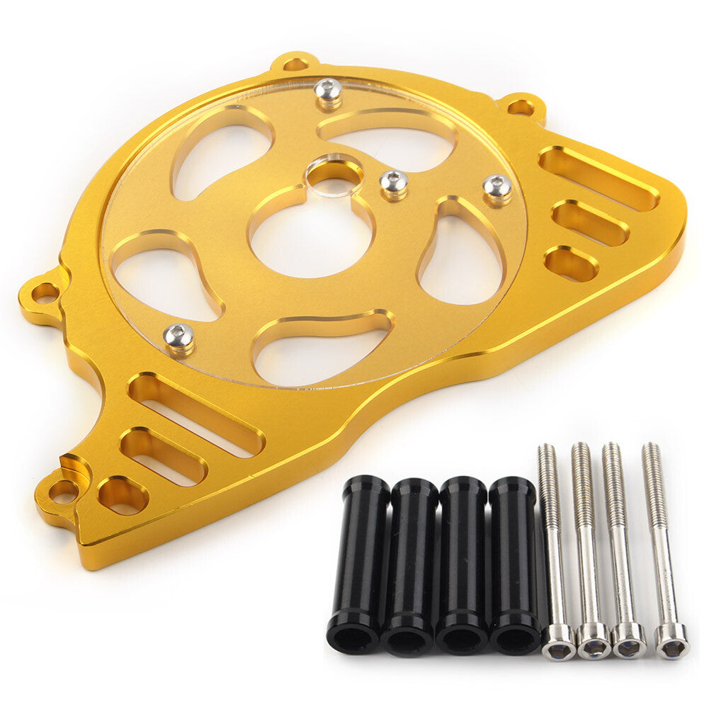 Gold Engine Sprocket Cover Chain Guard Protector for Kawasaki Z1000 2010-2021 Q