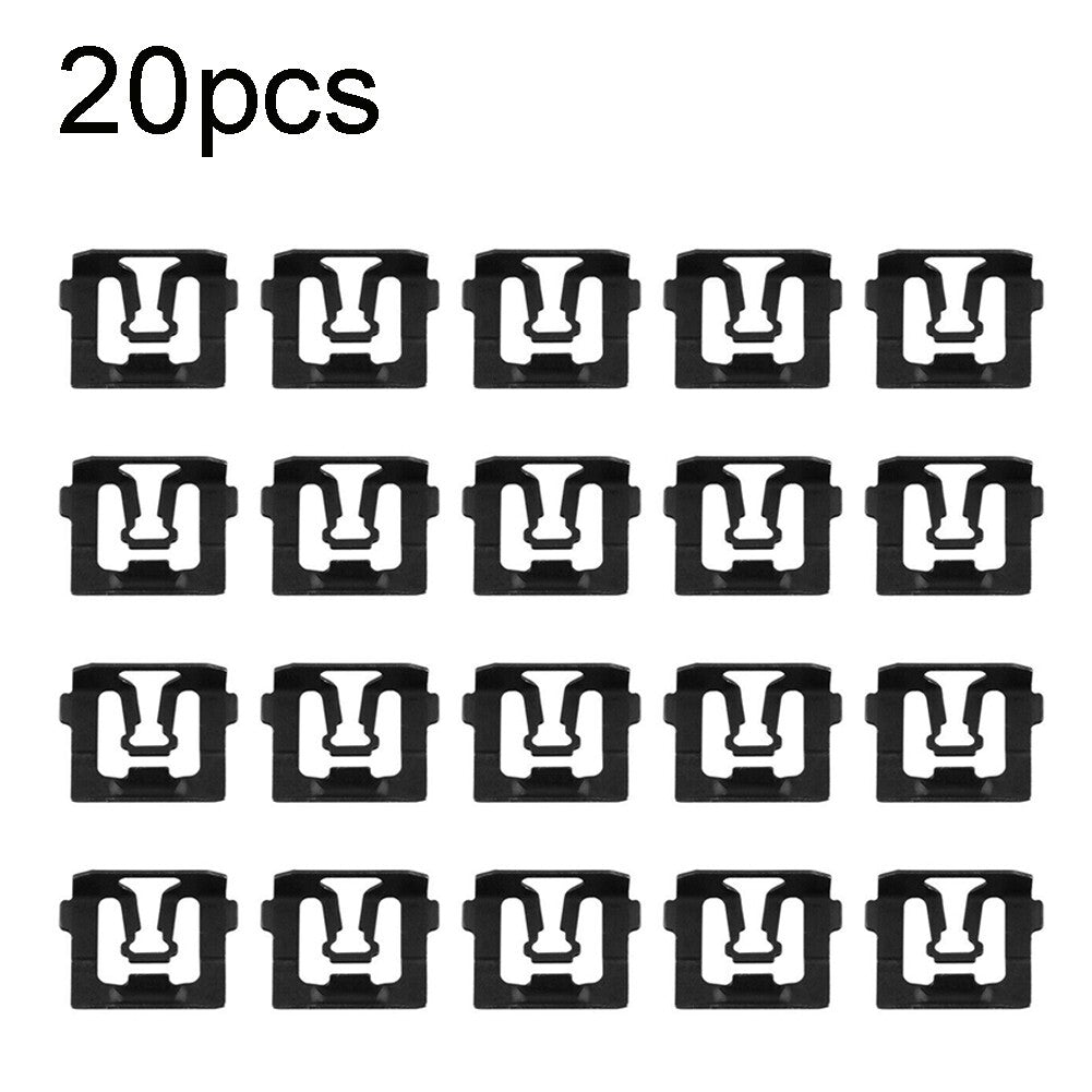 20PCS Windshield Rear Glass Molding Trim-Clips for Ford 64-93 C5ZZ6543413-B