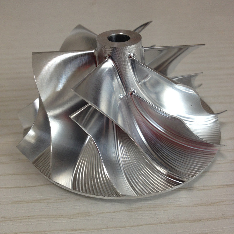 TD05H 20G 52.56/68.01mm 6+6 blades performance Billet compressor wheel