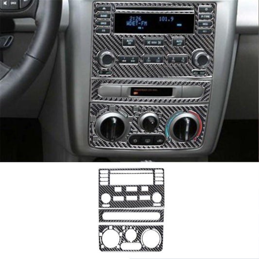 Red Carbon Fiber Front Center Cupholder Cover Trim for Lincoln for Navigator 2007-14 v