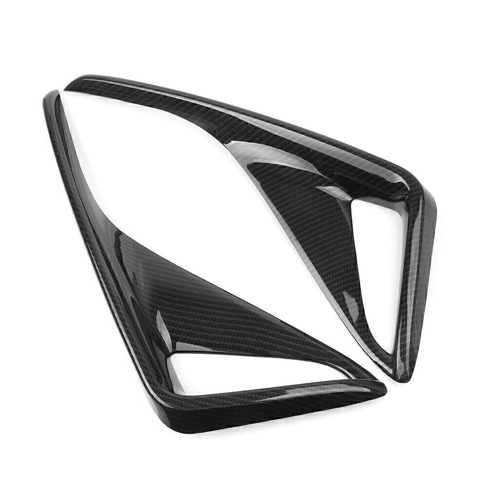 Rear Fog Lamp Frame Decorative Cover Trim Black Fit for Toyota C-HR 2016-2018 2017