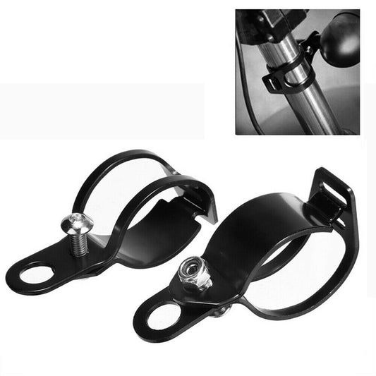 Universal Turn Signal Light Mount Brackets Holder For 28-31mm Mounting dimension