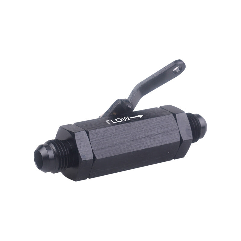 AN6 6AN 1PCS Aluminium Fuel Shut Off Valve With Cable Lever Fuel Tap Q