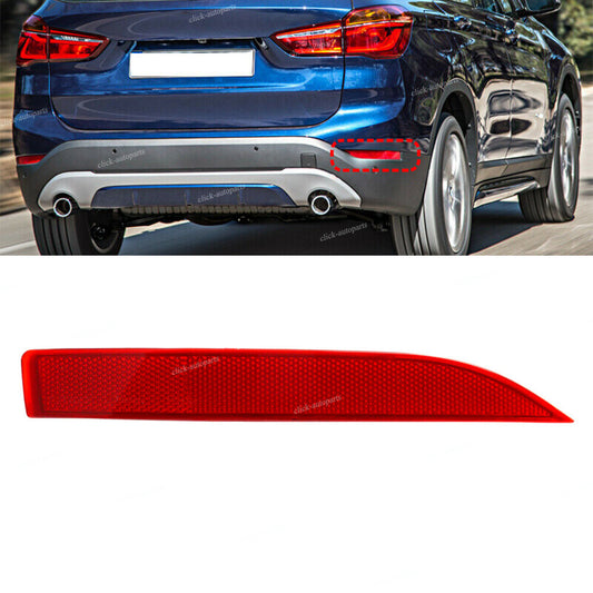 Rear Right Bumper Reflector Lens Light Lamp Cover for BMW X1 F48 F49 14 15 16 17 Q