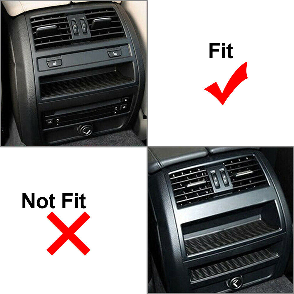 Rear Row Center A/C Air Vent Bezel Frame for BMW 5 Series F10 F11 M5 Luxury
