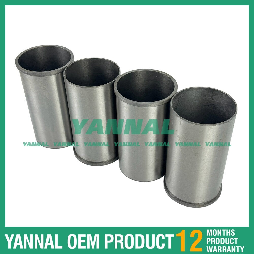 4-piece cylinder liner, grade 2, suitable for Isuzu 4JB1 and 4JB1T engines, for Mustang and .