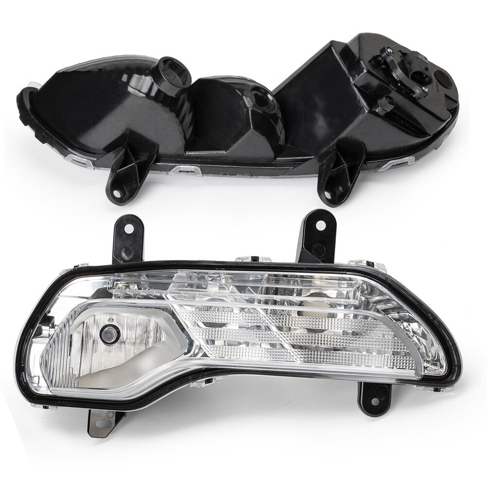 Two-piece collision avoidance fog light turn signal light set for Ford Escape 2013-2016 (Left + Right -)