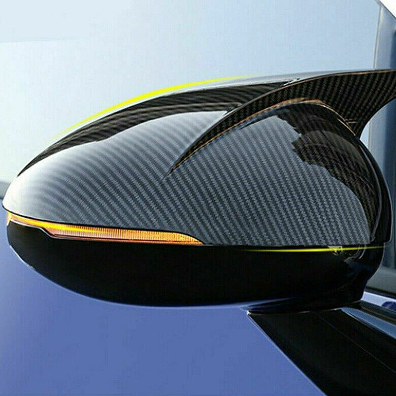 for Kia K3 Forte 2019-2022 Chrome Style Outer Side Door Mirror Cover Cap Trim 2P v