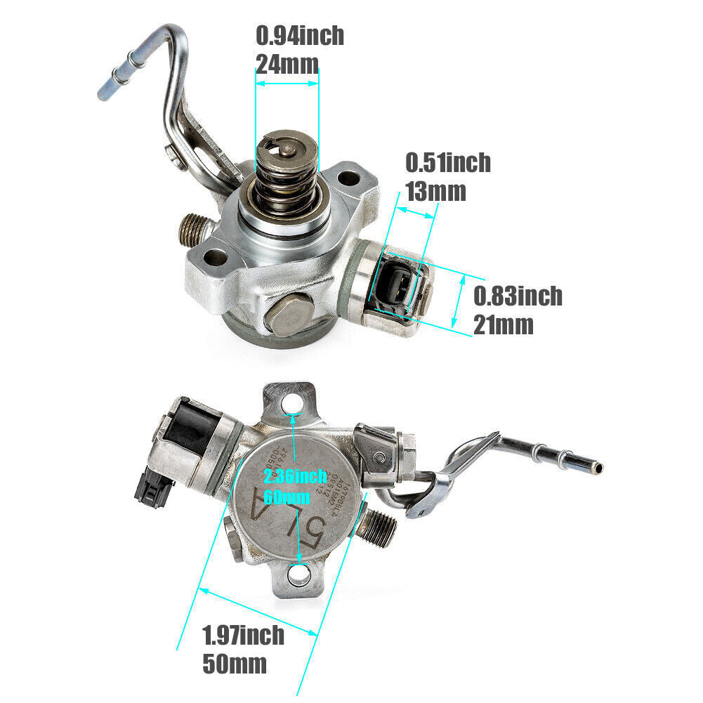 Fits For Accord 2.4L 2014-2018 New High Pressure Fuel Pump 15-18 16790-5LA-A01