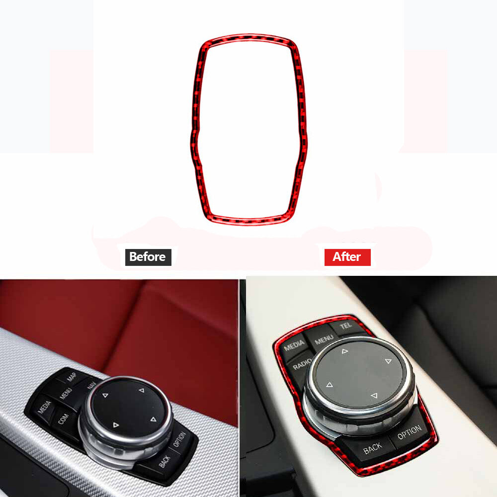 Carbon Fiber Dashboard Speedometer Cover Trim For Silverado/Tahoe/ for Sierra 2007-14 v