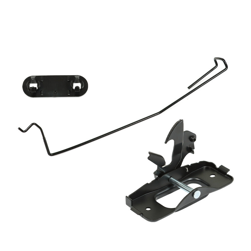 for Dodge for Ram 1500-3500 Range Hood Latch and Catch Forward, Pole and Safety Catch Kit - n