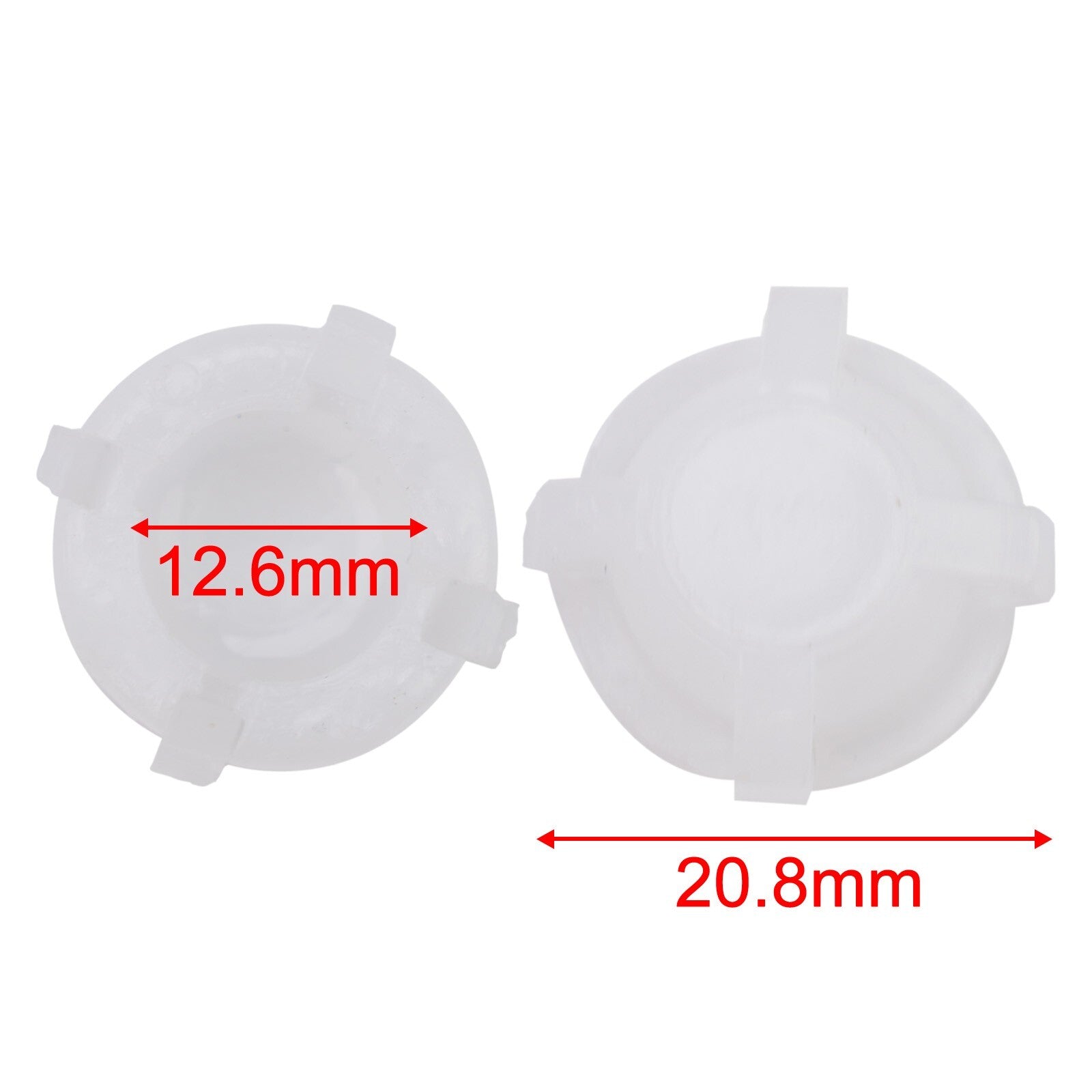 Safety connection for windshield wiper linkage bushings (10 packs)