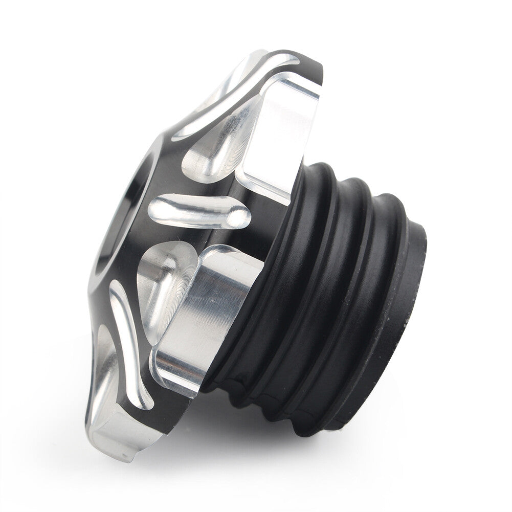 CNC Billet Vented Gas Cap Fuel Tank Right-hand Thread Fit for Harley Sportster Q