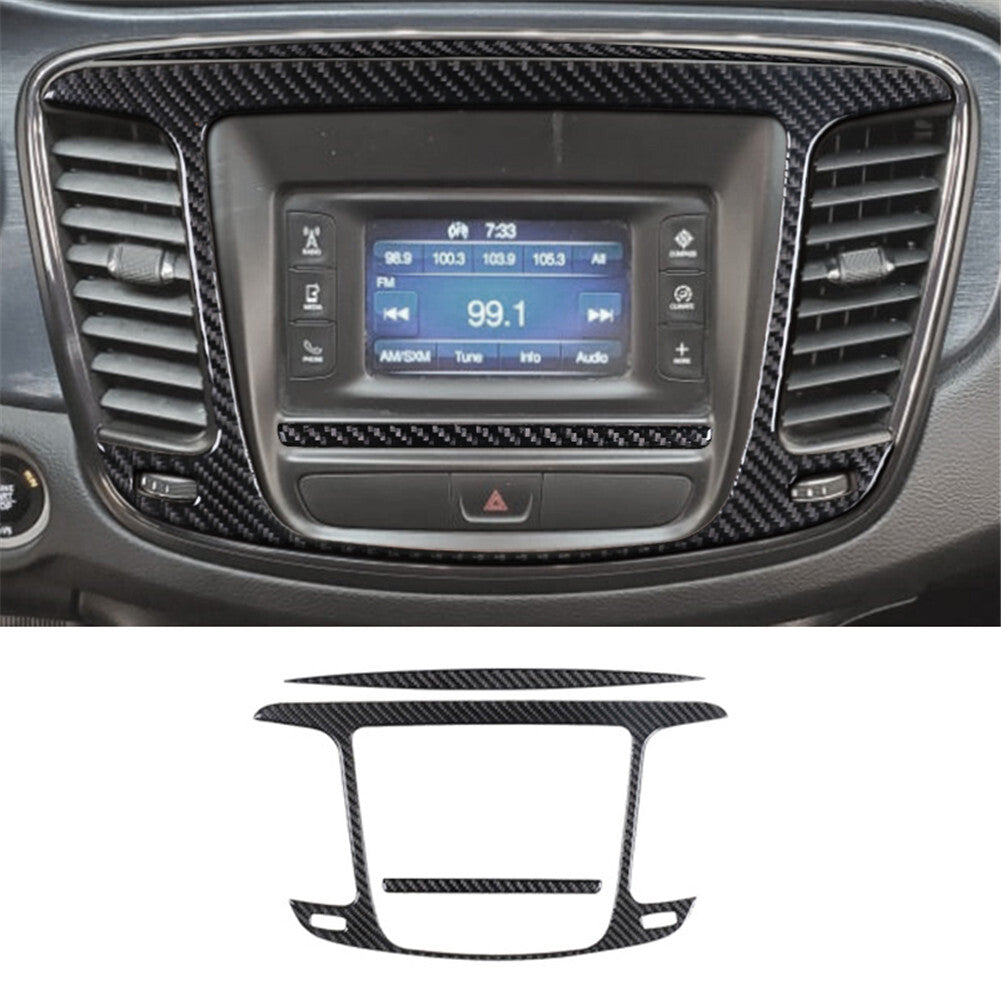 4X Carbon Fiber Headlight Eyebrows Strips Cover Trim For Hilux 2015-2021 v