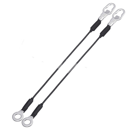 Pair Tailgate Tail Gate Rear Support Cable Strap Fit for Mazda B2300 1994-2010 Q