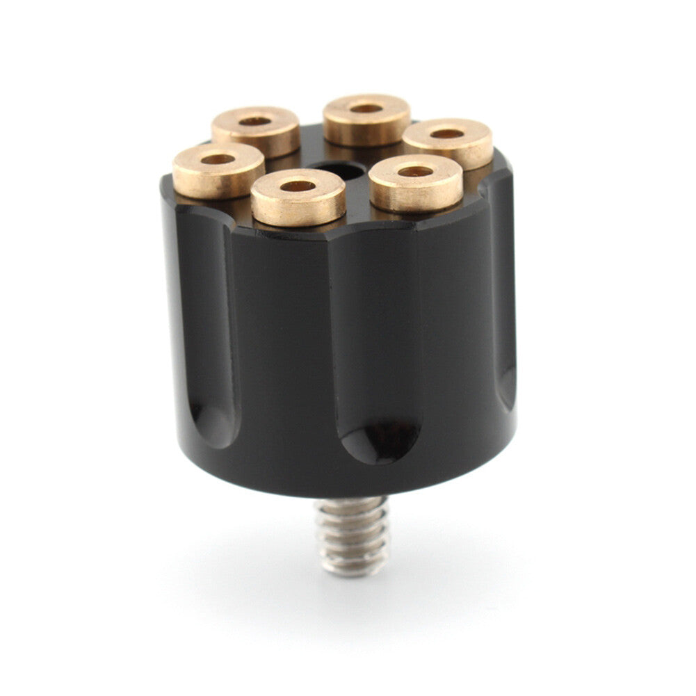 Fit for Harley Softail Dyna Street Glide Rear for Seat Bolt Fender Screw Nut 6mm Black