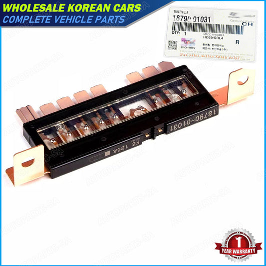 Multi-fuse compatible with 2009-2013 for Kia Soul, 2010-2013 for Kia Forte, and 2012-2017 for Hyundai Accord-.