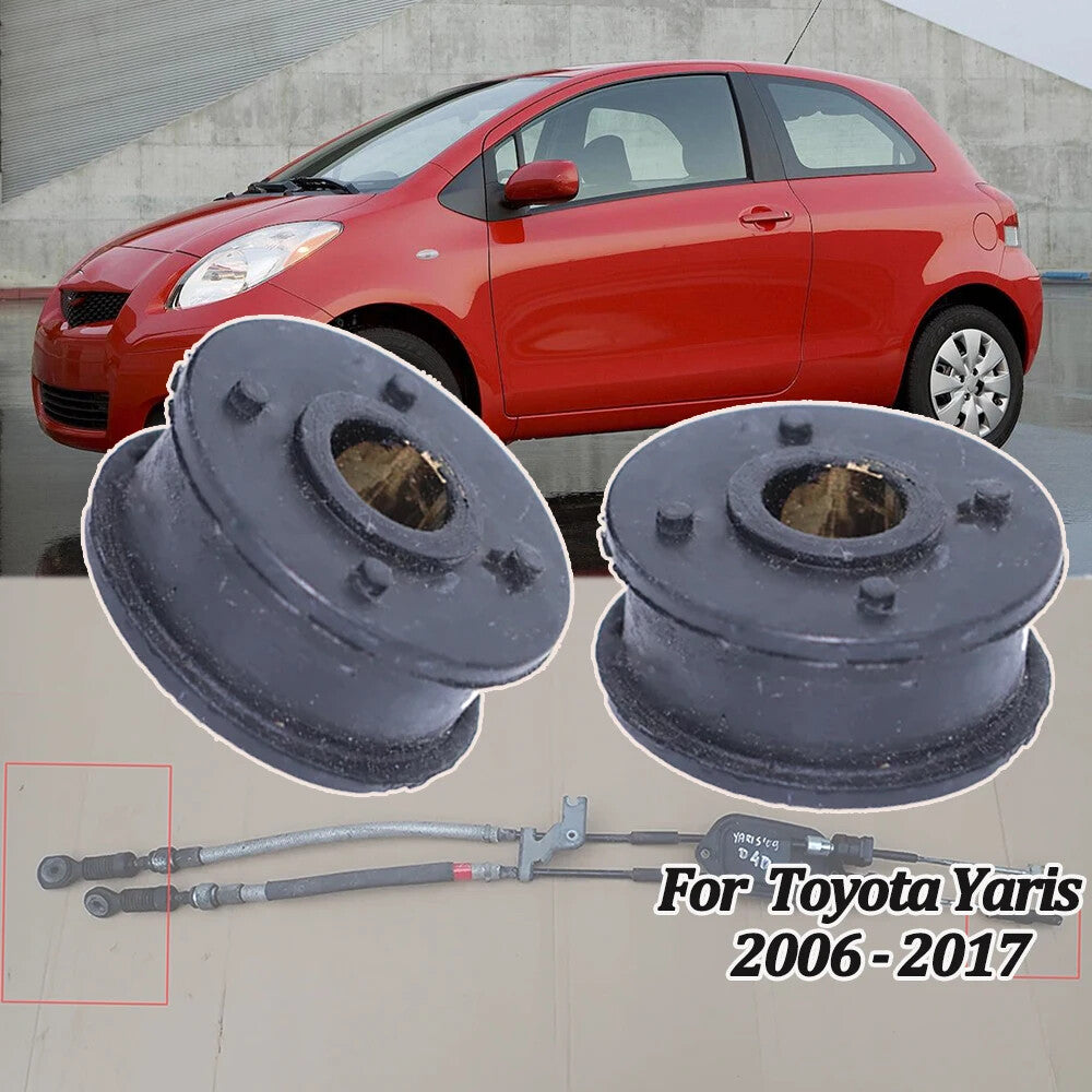 2X Gearbox Shift Cable Linkage End Bushing for Toyota Yaris Copper Grommet 1.3
