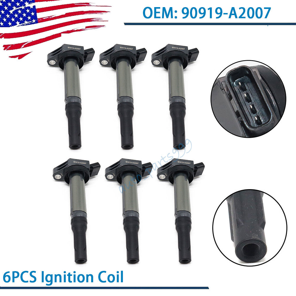 6-piece 90919-A2007 ignition coils for Avalon , for Camry , and for Lexus for Avalon . n