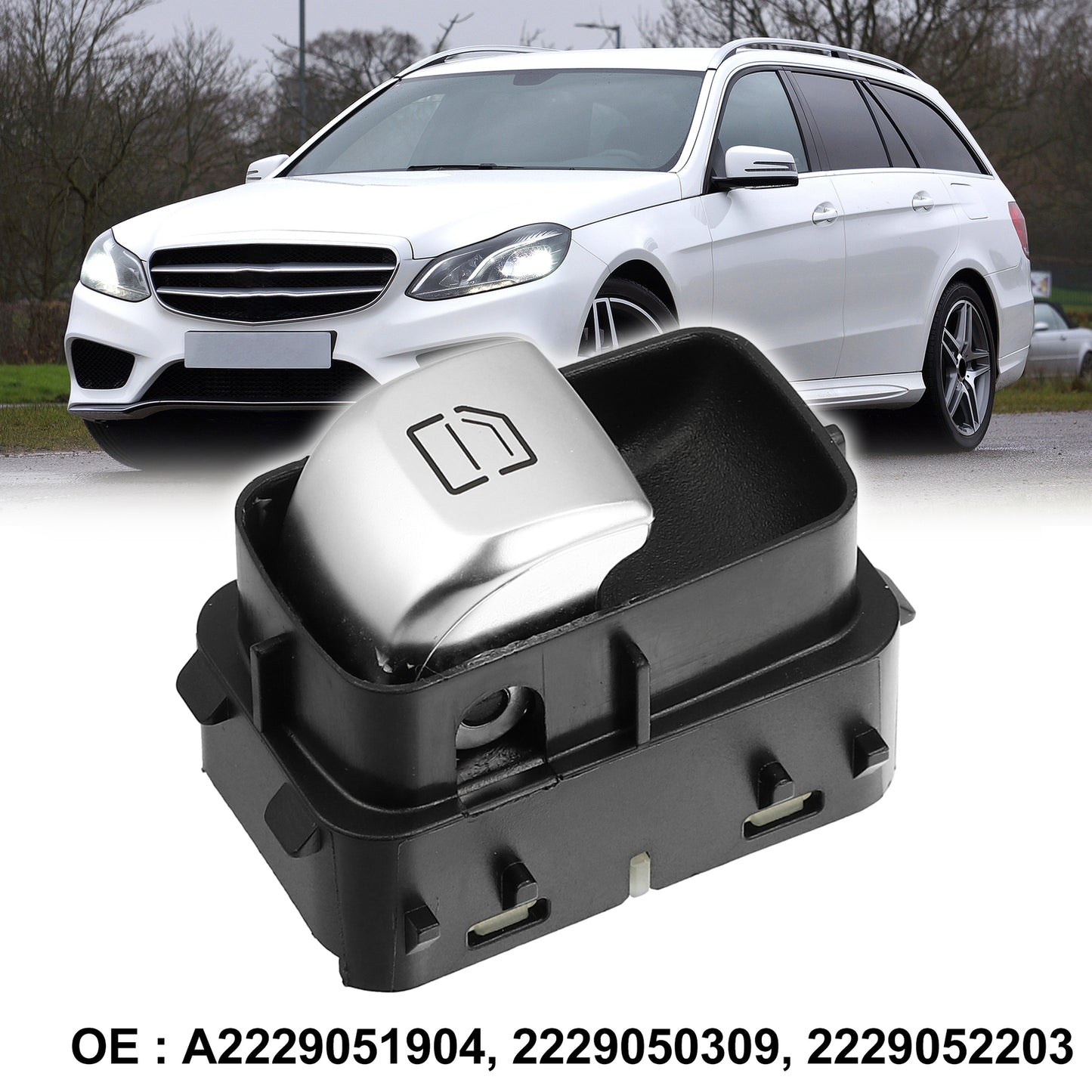 Passenger-powered window switch A229051904 is suitable for Mercedes CLS450, S450, S560, and 2018 models. n