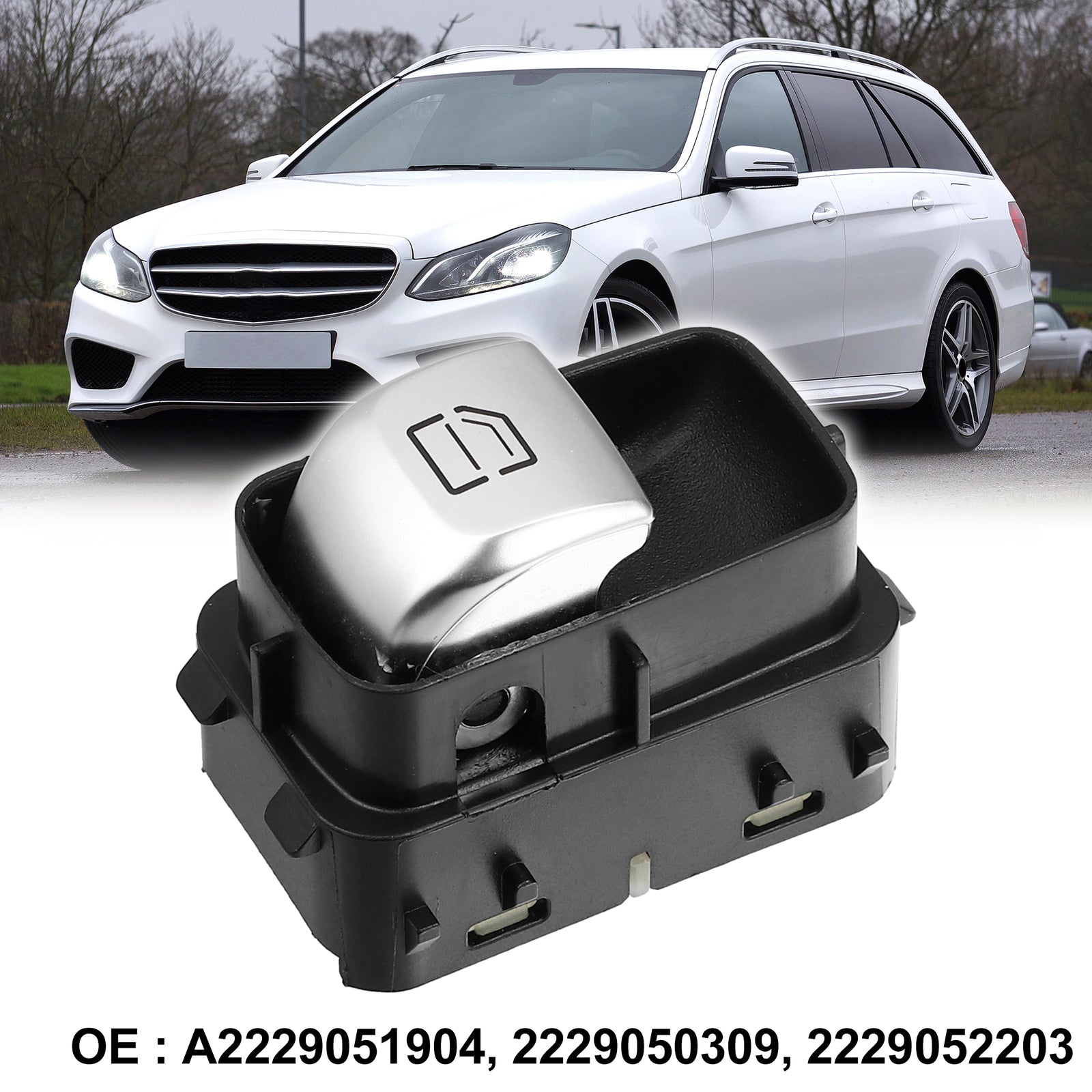 Passenger-powered window switch A229051904 is suitable for Mercedes CLS450, S450, S560, and 2018 models. n