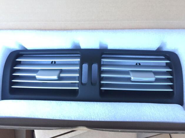 Front black chrome console grill dashboard AC air vents for Mercedes W251 R320 R350 - n