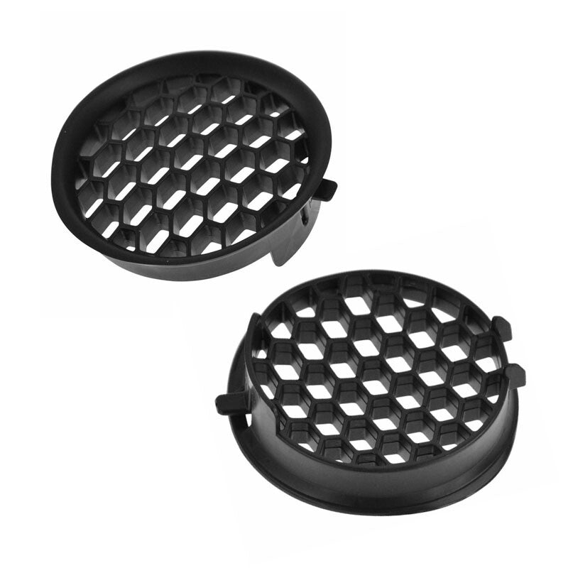 1 Pair Black Front Bumper Fog Light Cover Grilles for Subaru Impreza 2008-2014 v