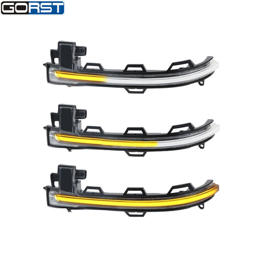 Dynamic Rearview Mirror Blinker Flow Turn Signal LED Light For X3 X4 X5 X6 v