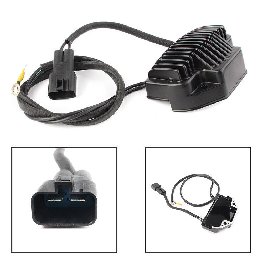 Regulator Rectifier Voltage Fit for Harley-Davidson 74594-02 Dyna 2002-2003 Black Q