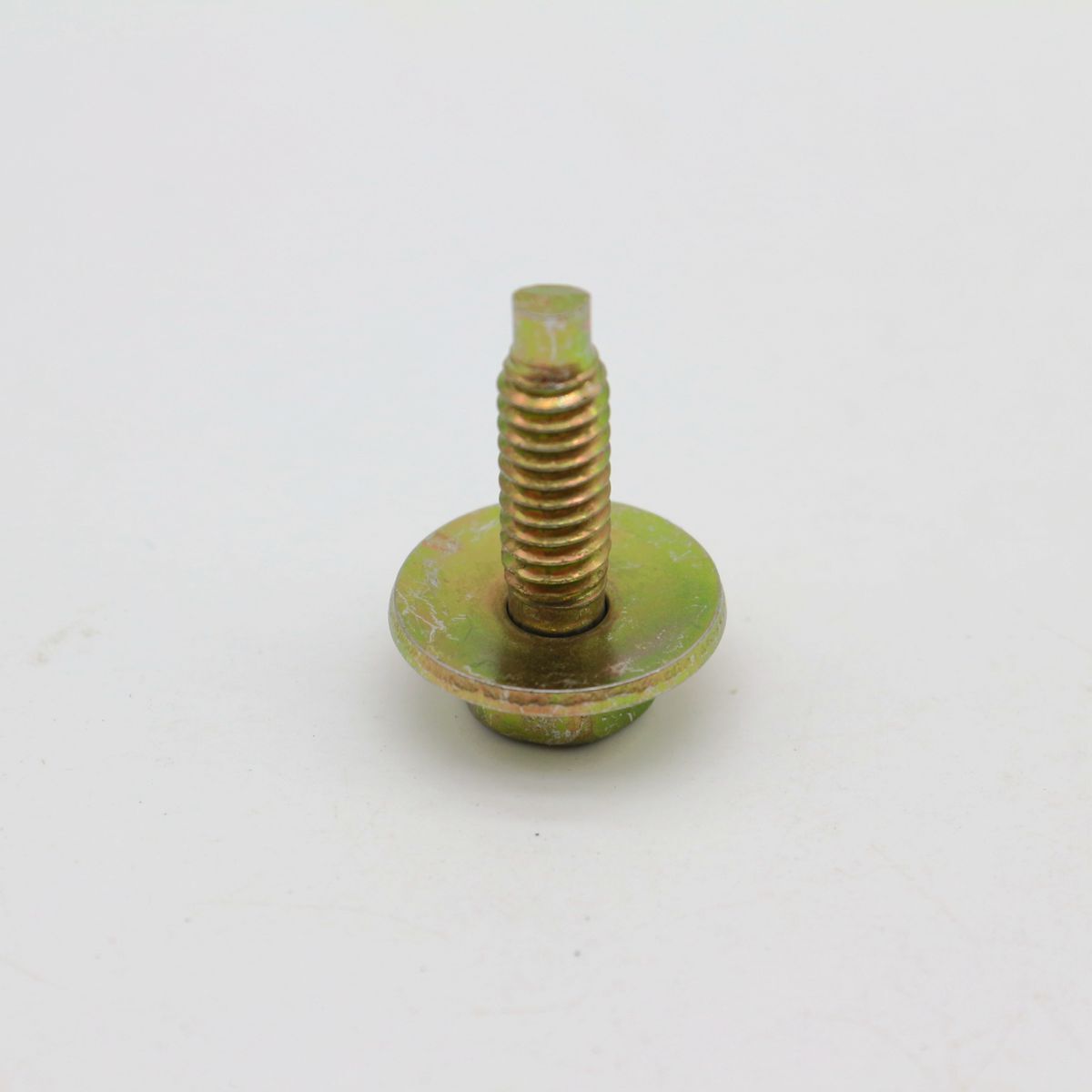 10 Body Bolts 1/4-20 X 7/8 3/4 Washer O.D. 7/16 Hex Head With Dog Pt for Ford
