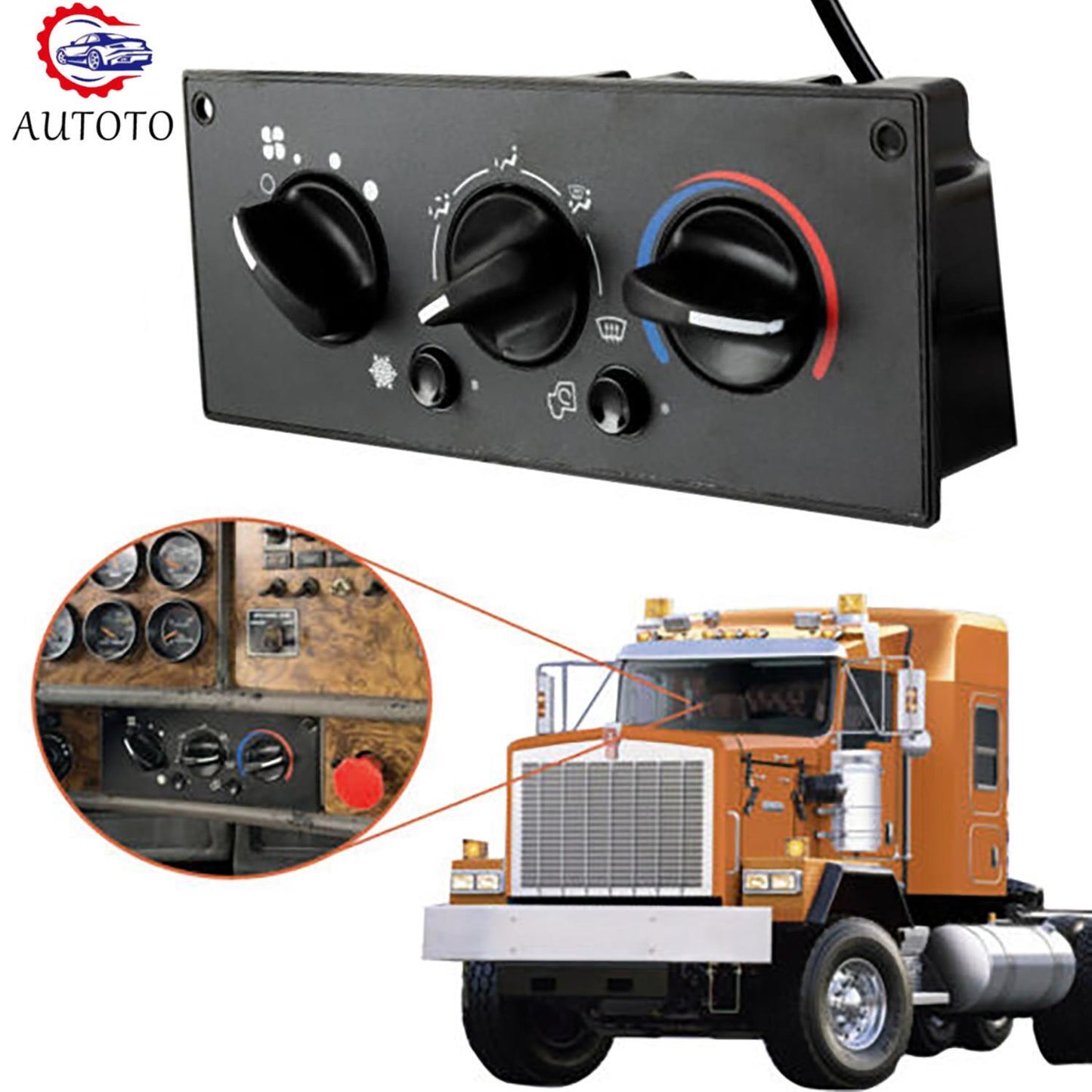 AC Control Module For 2002-06 for Kenworth T300 C500 T800 T600A W900 599-5511 14.6L
