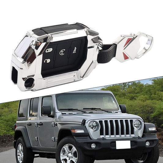 Remote Control Key Fob Cover Case for Jeep for Wrangler 2018-2024 Gladiator 20-24 21
