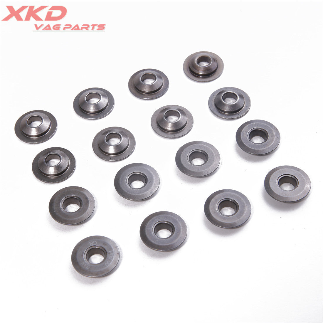 1.8T, 2.0T, and 2.5L valve spring seats are suitable for Volkswagen EOS, for Tiguan , CC, for Audi A3, A4, and A5 models. (Model number: 06E109641A)