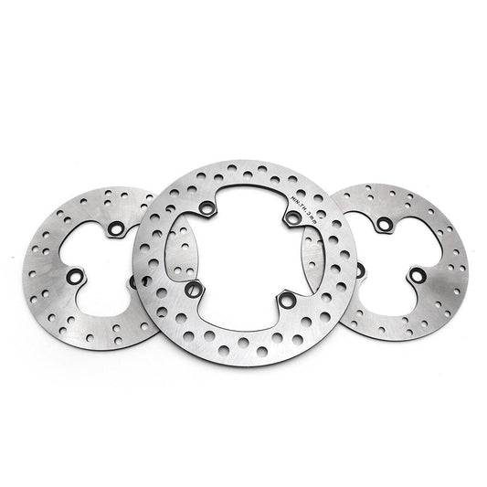 3Pcs Front Rear Brake Disc Rotor Brake Disk for Honda TRX400X Sportrax 2009-2014 Q