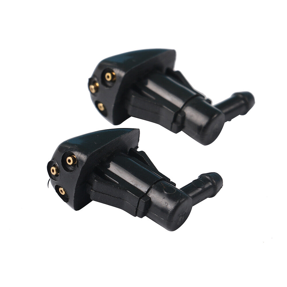 Fits for Tucson Sportage 2005-2010 2Pcs Front Windshield Wiper Washer Jet Nozzle