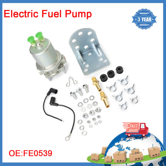 P4070 Electric Fuel Pump External 4-6 PSI + Bracket For Carter Gold 4070 FE0539