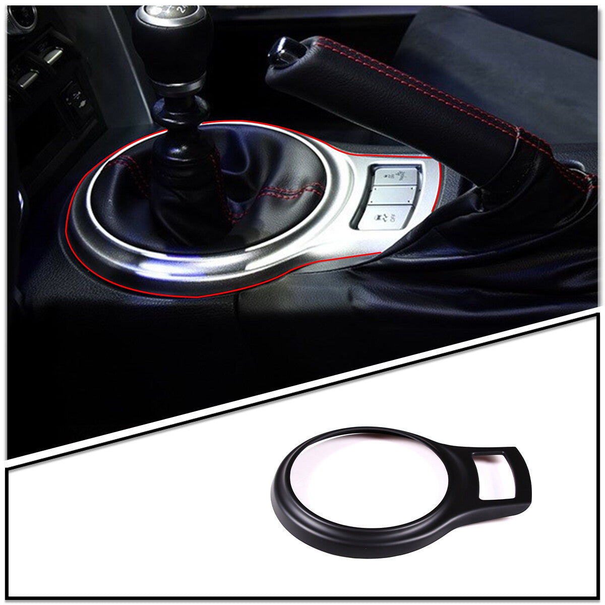 Red Billet Alloy Ignition Keyhole Bezel Cover Trim for HUMMER H2 2003 - 2008- v