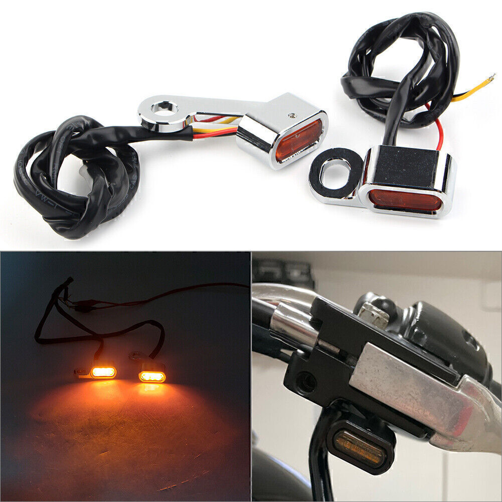 for Harley Sportster 883 1200 2004-2021 2005 2006 07 for Mini LED Turn Signal Light Q