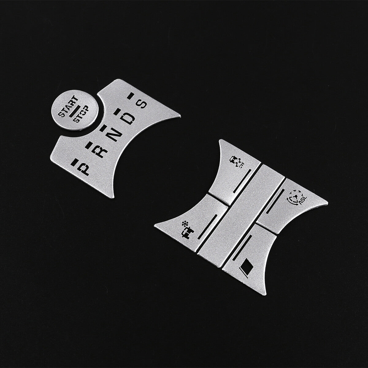 Carbon Gear Transmission Panel Frame Trim Cover Decal for Corvette C7 2014-19- v