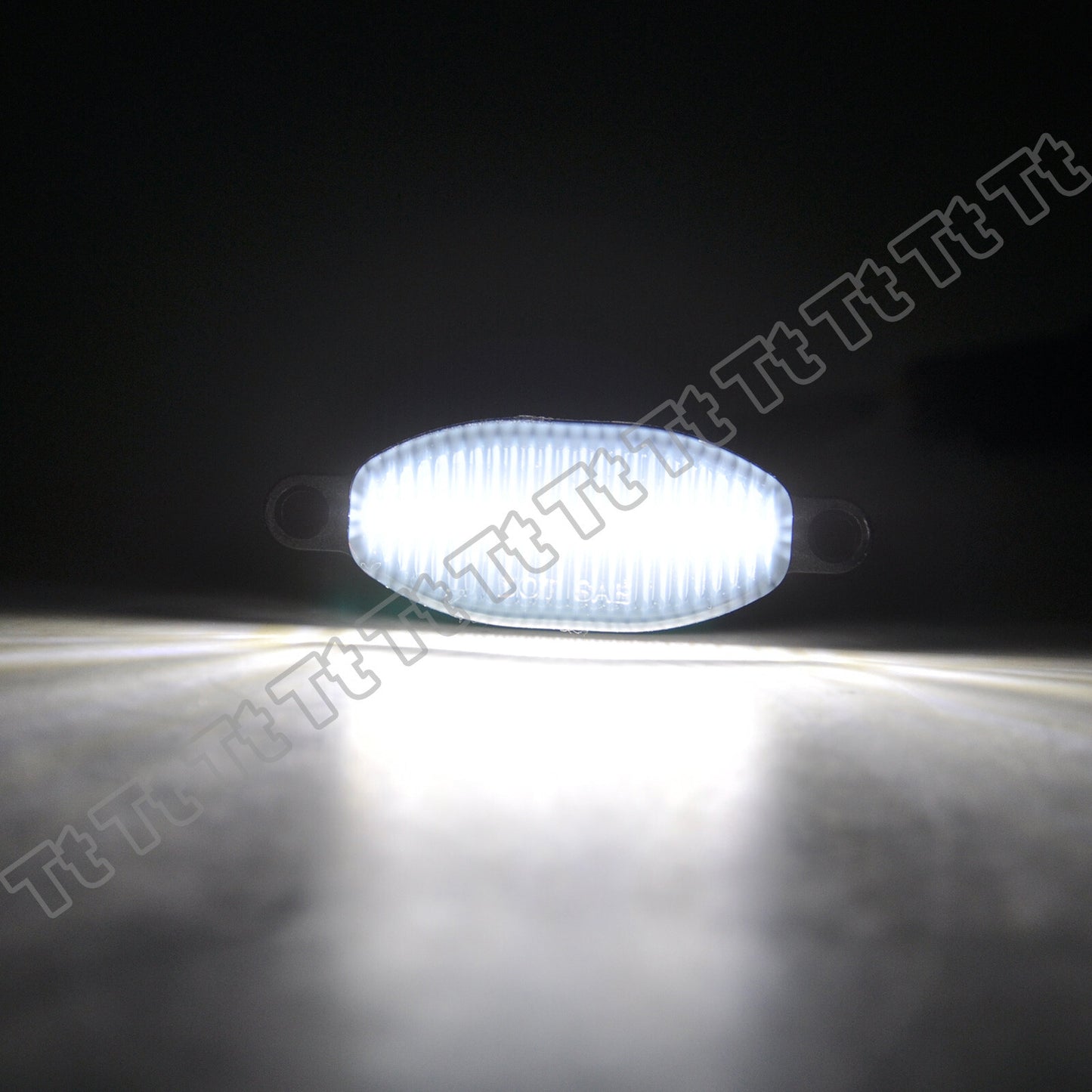 3pcs Smoked LED Front Grille Running Lights for 2010 - 2014 for F150 SVT - v