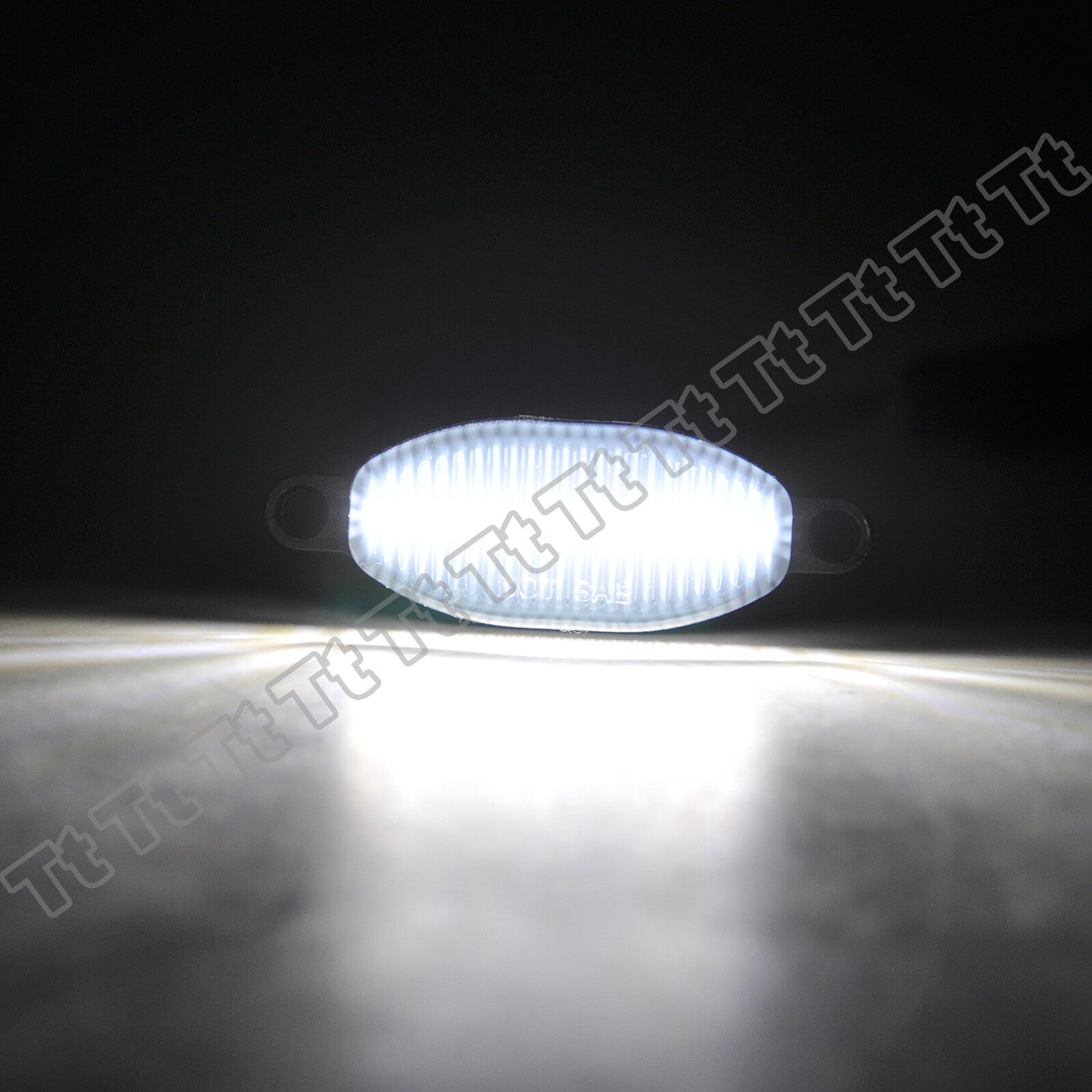 3pcs Smoked LED Front Grille Running Lights for 2010 - 2014 for F150 SVT - v