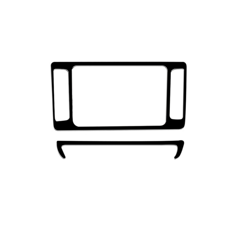 4P is suitable for Highlander 2020-2022 chrome rear window molded cover boiler decoration- v