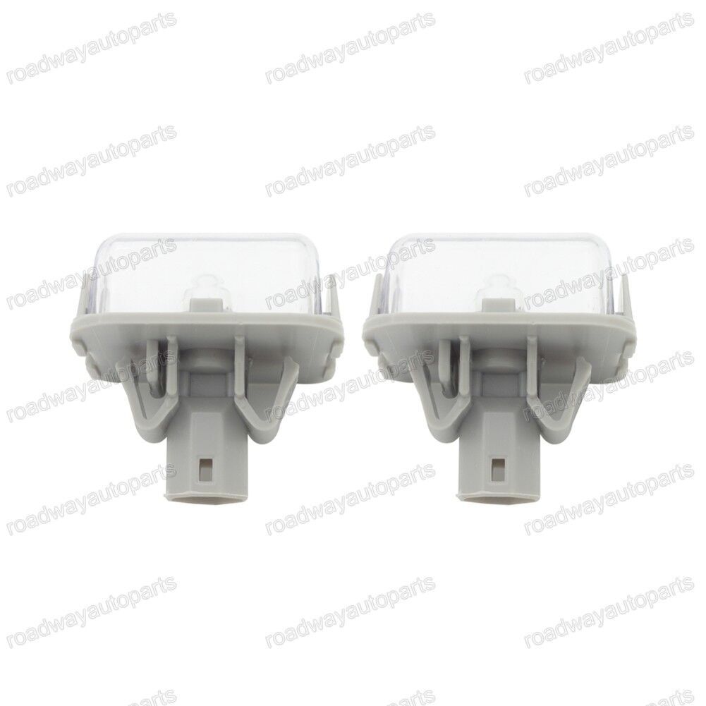 1Pair Rear Bumper Number License Plate Light lamps Fit for Mazda CX-5 2012-2014 Q