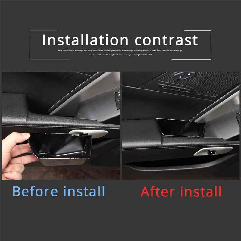 Carbon ABS Body Side Window Cover Ventilation Cover Trim for 370Z Z34- v