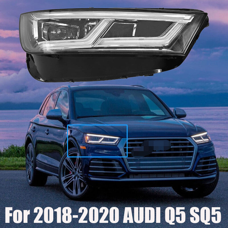 Right RH FULL LED Headlight Headlamp For 2018-2020 for AUDI Q5 SQ5 Passenger Side n